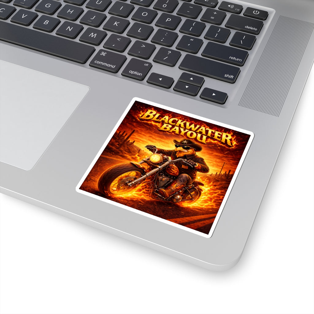 Bayou Bird Motorcycle Sticker