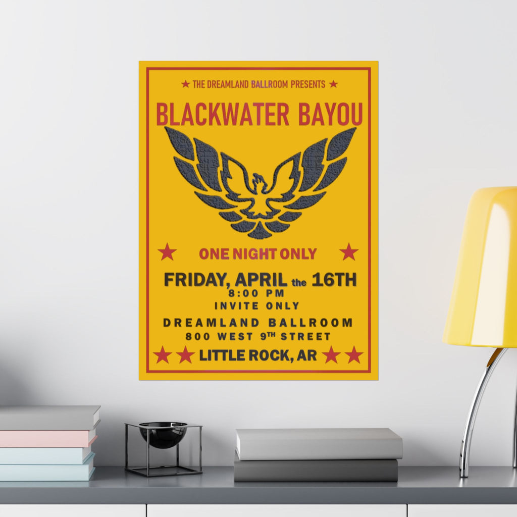 Dreamland Ballroom Poster Blackwater Bayou