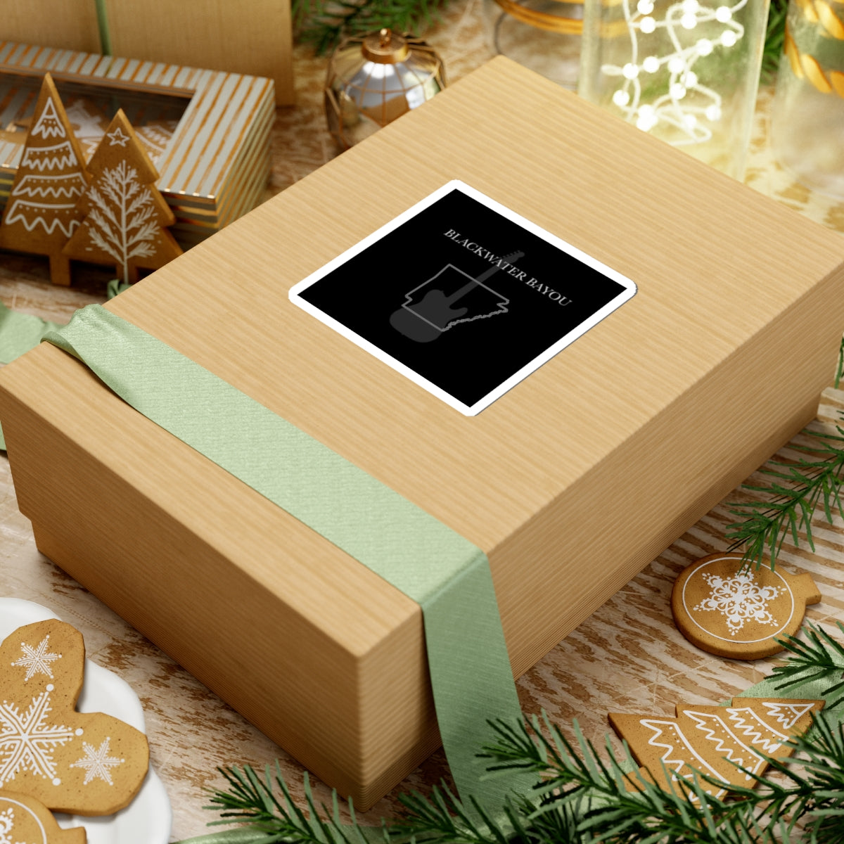 Blackwater Bayou Album Cover Sticker — Kiss-Cut Band Sticker