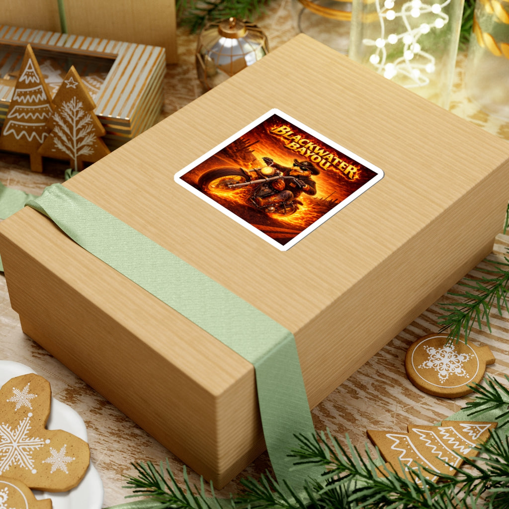 Bayou Bird Motorcycle Sticker